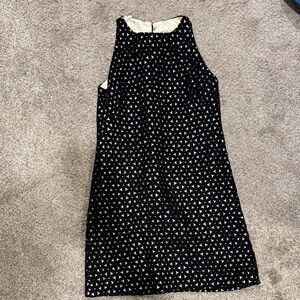 Milly Size 4 Black and White Geometric Pattern Dress - shift dress